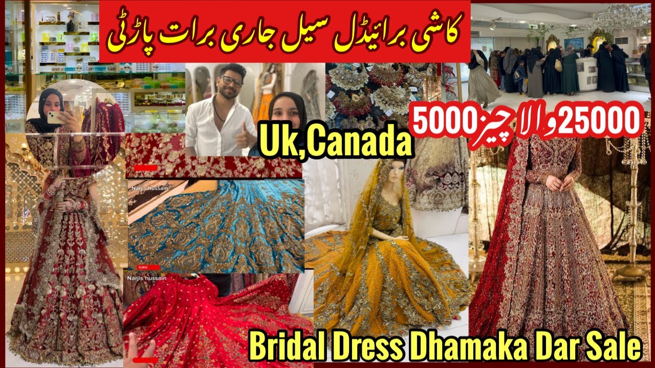 Kashees bridal dress | 30Hazar Start Price lehenga | Makeup Jewellery 5000