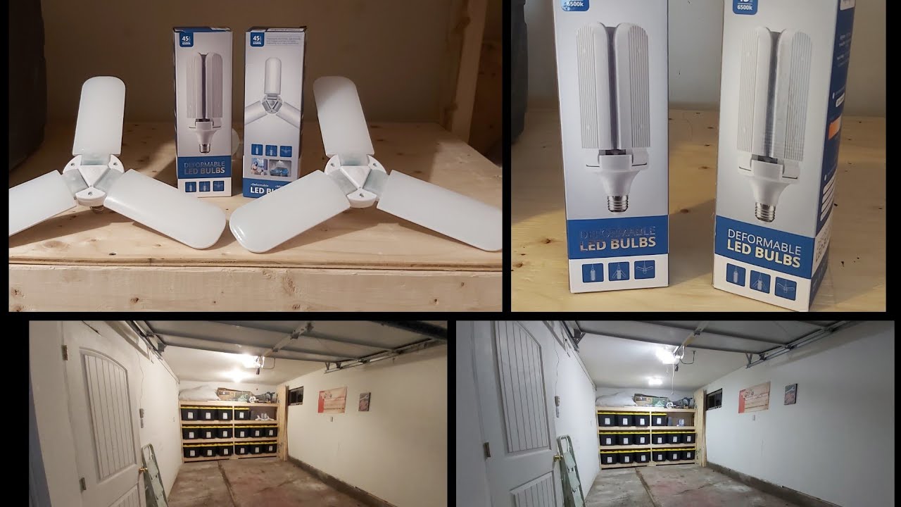 Deformable Led Garage Light Review!