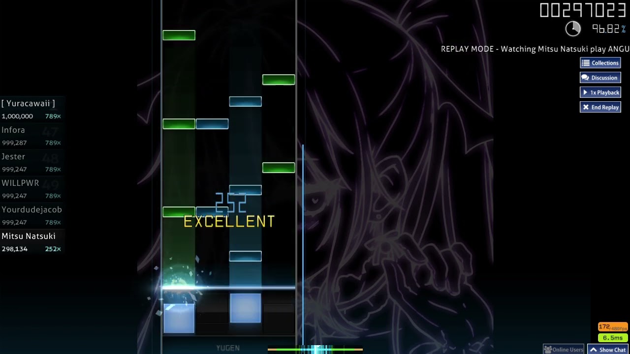 Osu!mania - Glaza (Sped Up Ver.) [Advanced]