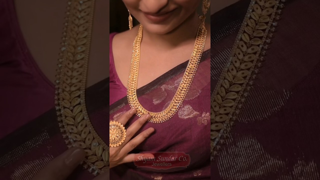 Shyam Sundar Co Jewellers gold jewellery wedding package design 