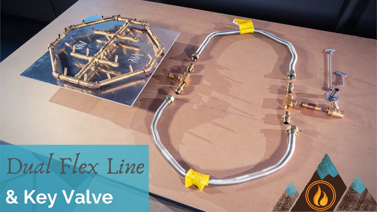 Dual Flex Line/Key Valve Kit Overview - For Burners 250K BTU and Higher