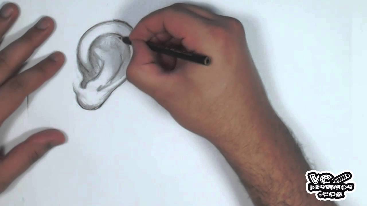 Como desenhar orelhas (How to draw ears)