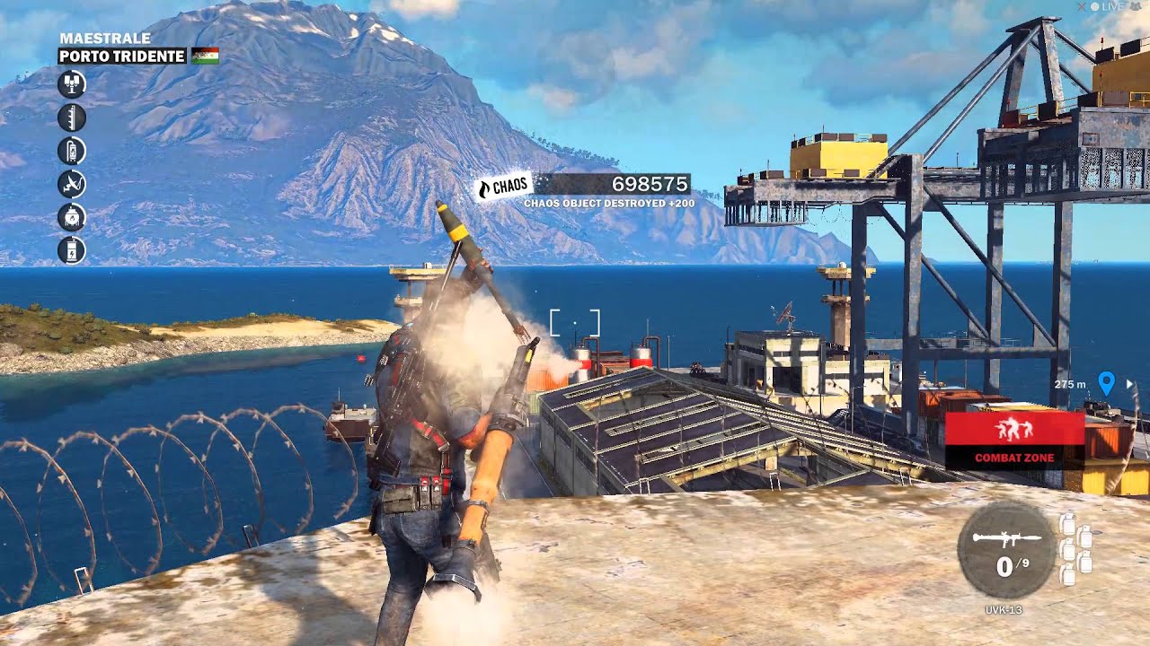 [PC] Just Cause 3 Military Base Liberated - Porto Tridente