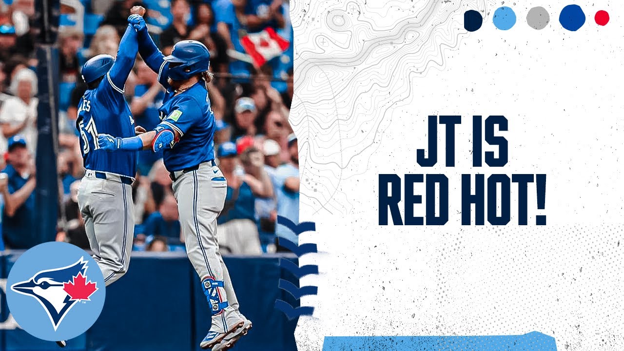 Justin Turner SMOKES his first Home Run as a Blue Jay!