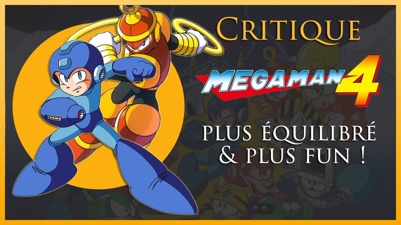 Mega Man 4, plus équilibré & plus fun !