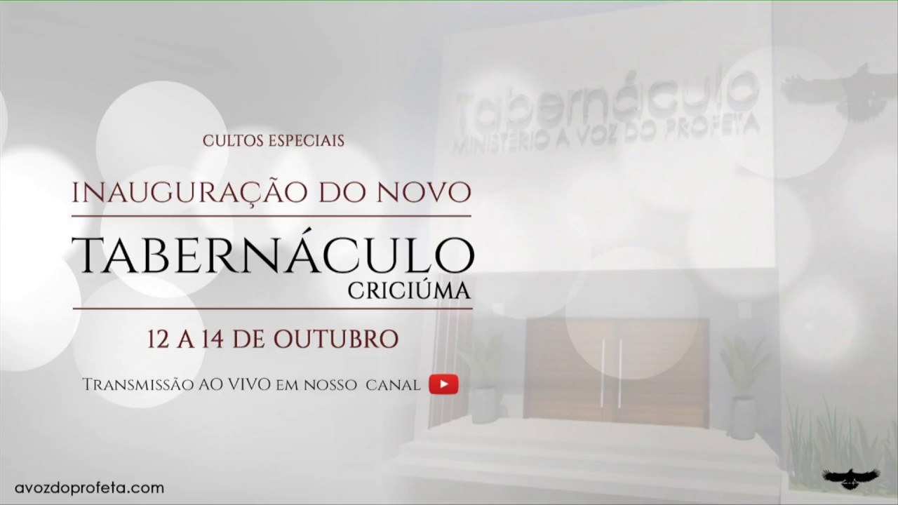 Pr. Vin Dayal - 14/10/2018 (cultos especiais de inauguração)