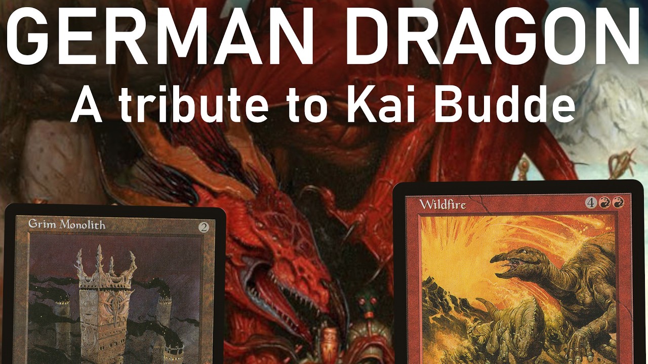 A Tribute to the GOAT. Legacy GERMAN DRAGON, Worlds 1999 deck update in honor of Kai Budde. MTG