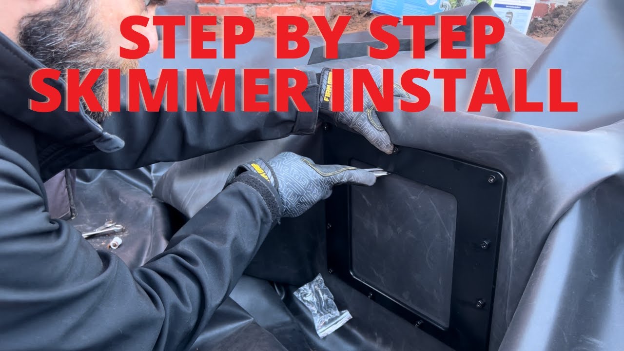 Complete Pond Skimmer Install- Aquascape 1000 Skimmer