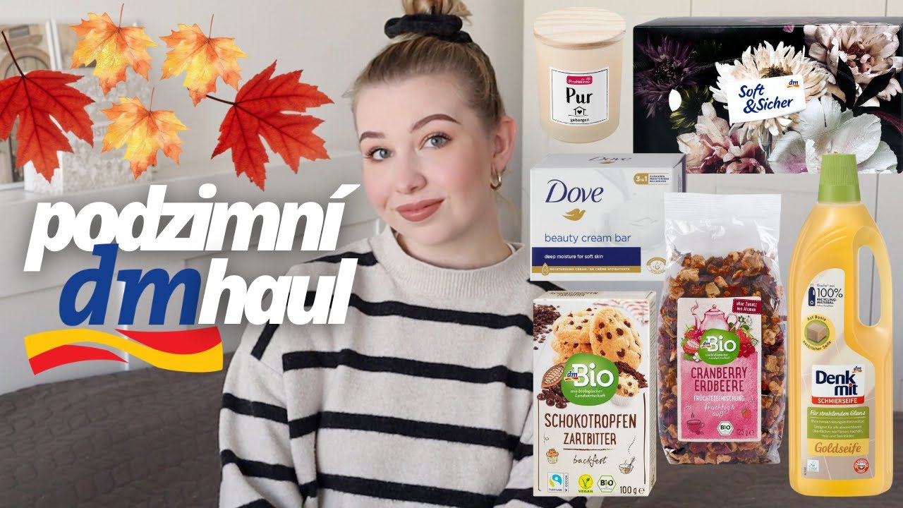 PODZIMN&Iacute; DM HAUL! 🍁☕🍂 Dm Bio, Denkmit, Profissimo a dal&scaron;&iacute;...