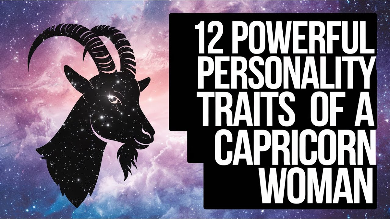 12 сильных черт характера женщины-Козерога, которые вам стоит знать! ♑️⚡️