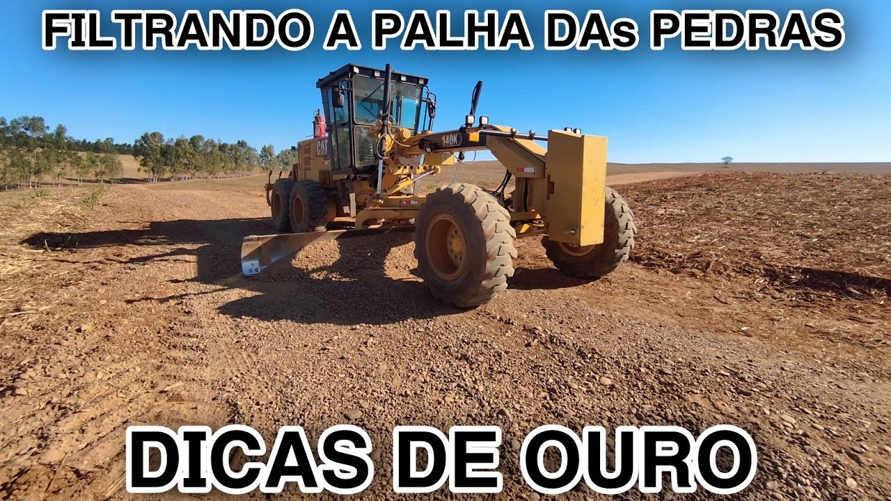 DICAS DE PATROLAMENTO EM ESTRADA MUNICIPAL PATROL 140K CATERPILLAR