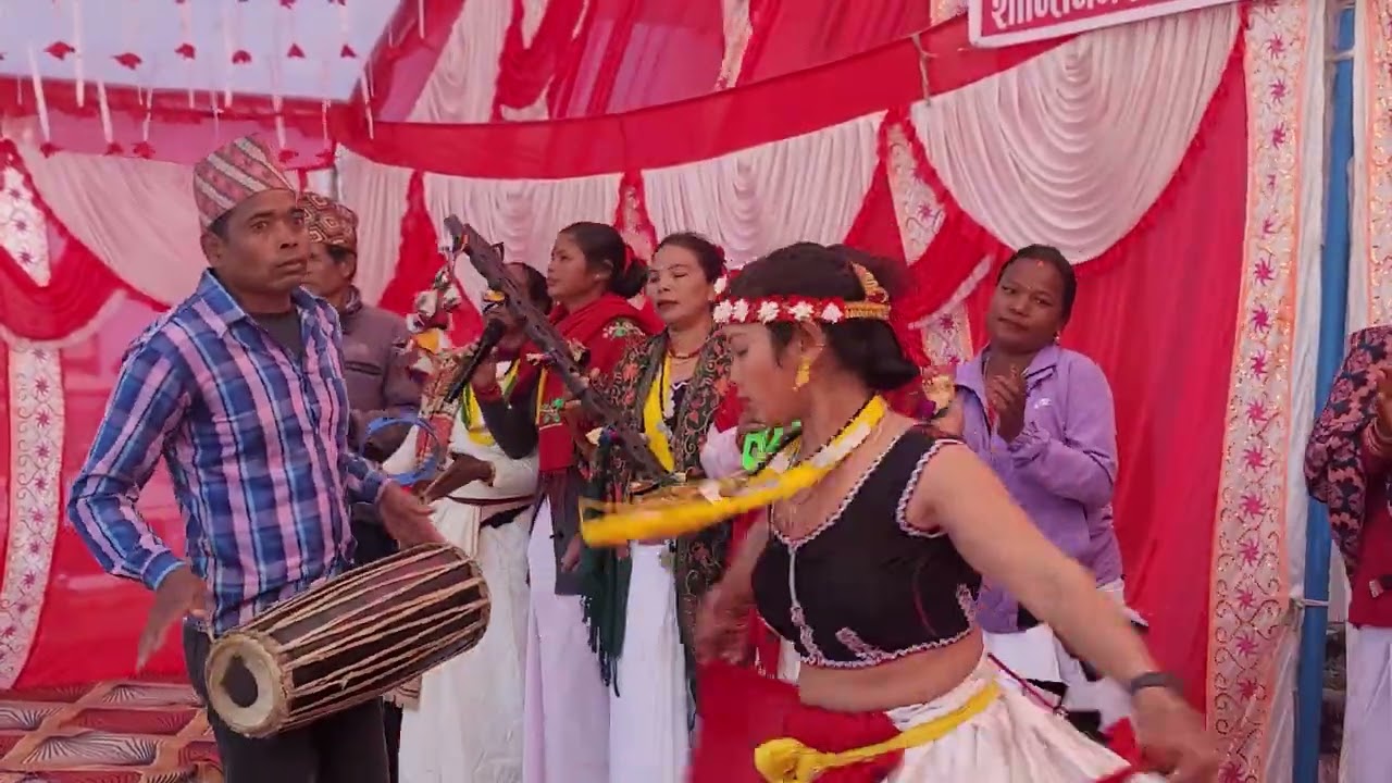दोस्रो शान्तिनगर मघौटा म्याला २०८२ ,शान्तिनगर ५ रगैजा को सांस्कृतिक सहभागी टोली! बैंसा, दाङ 