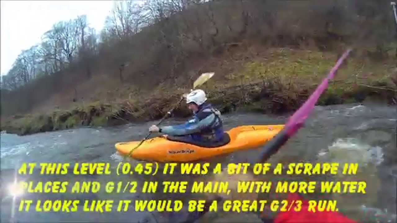 Kayaking the River Wye (Peak District) 14 02 15