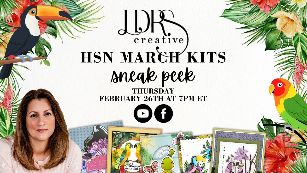 HSN Sneaky Peeks for the March 3rd craft show!