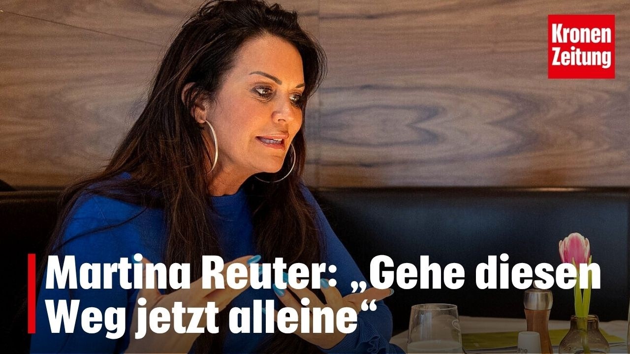 Martina Reuter: &bdquo;Gehe diesen Weg jetzt alleine&ldquo; I krone.tv NEWS