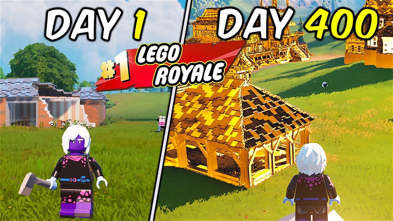 I Spent 400 Days in LEGO FORTNITE! Here's What Happened..
