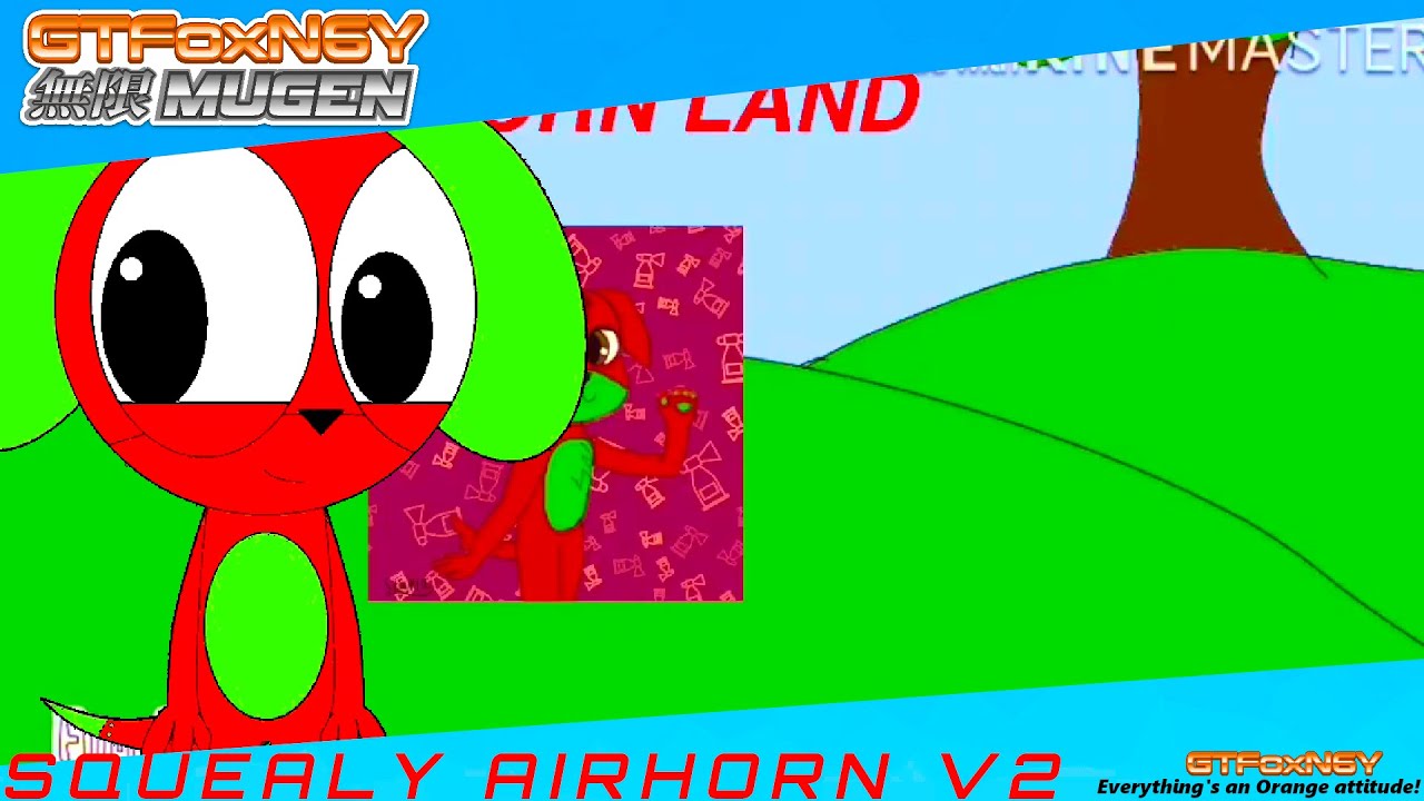 GTFoxN6Y MUGEN: Squealy Airhorn V2 squeaks again in MUGEN! (Special Christmas character)