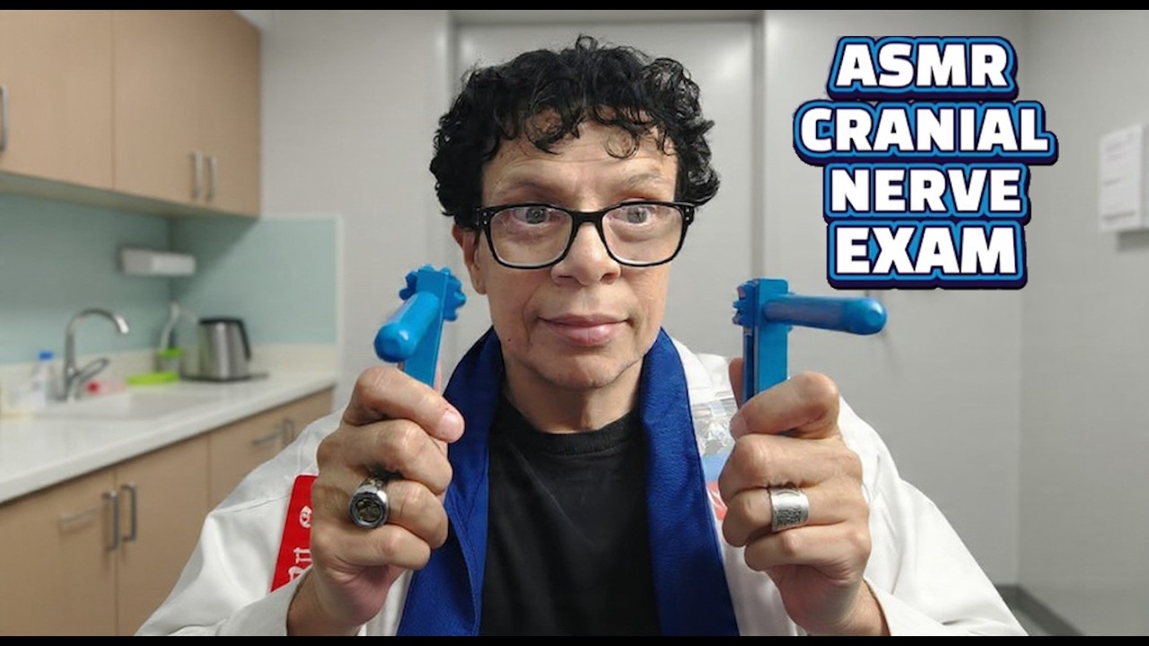 ASMR ER Doctor 🥼🩺 Gives You A Detailed Cranial Nerve Exam | Very Tingly Exam