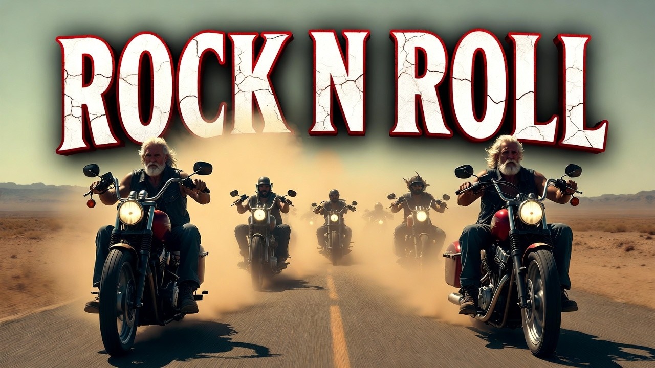 Asphalt Rock n Outlaw 🇺🇸🔥 Rock n Roll Road Trip Across America 🎸 Motorcycle Ride Music
