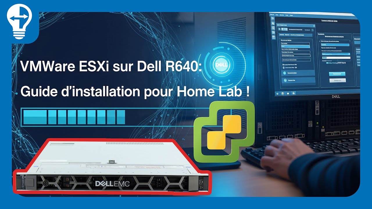 Mon Homelab Ultime: Installation Complète En Direct d'ESXi 8.0 et Configuration du Serveur Dell