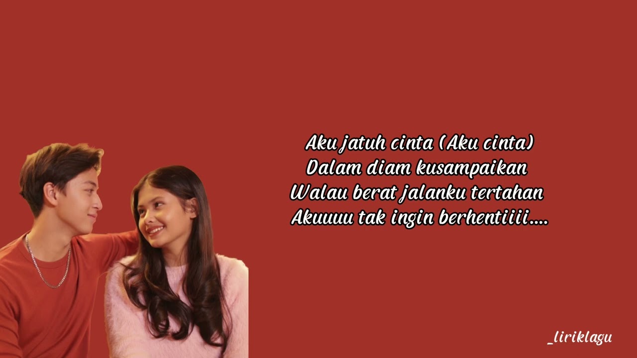 Lirik lagu “aku jatuh cinta” Raden Rakha feat Basmalah Gralind