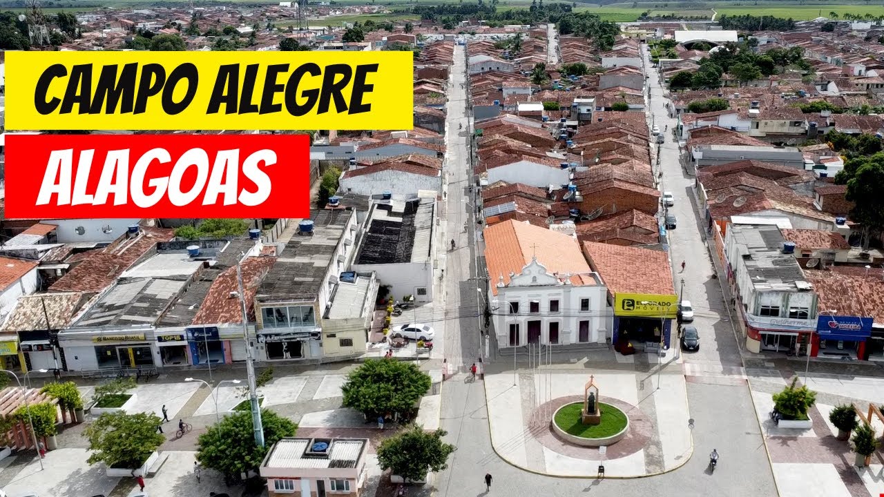 ✈️ CAMPO ALEGRE - Cidade da alegria 😀 #alagoas #drone