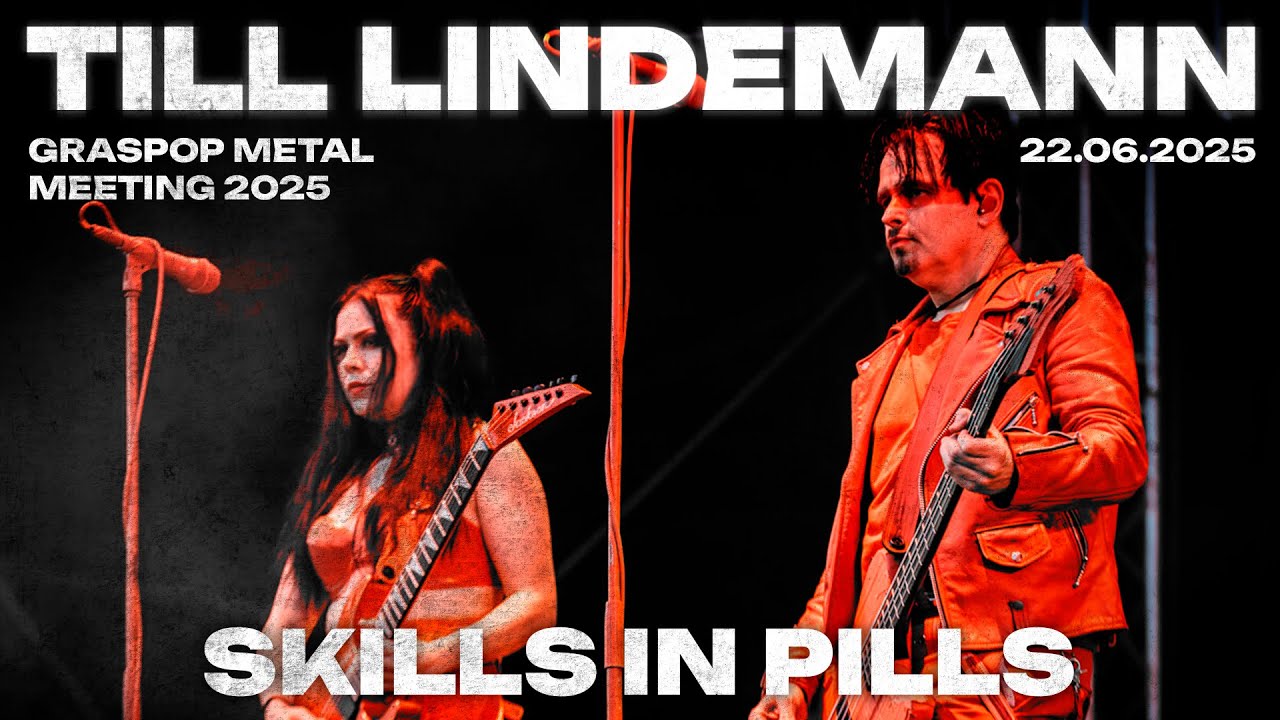 Till Lindemann - Skills in Pills PROSHOT LIVE 22.06.2025 Graspop Metal Meeting exclusive new