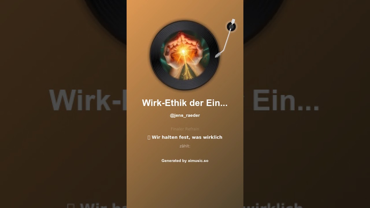 Wirk Ethik der Einheit 1