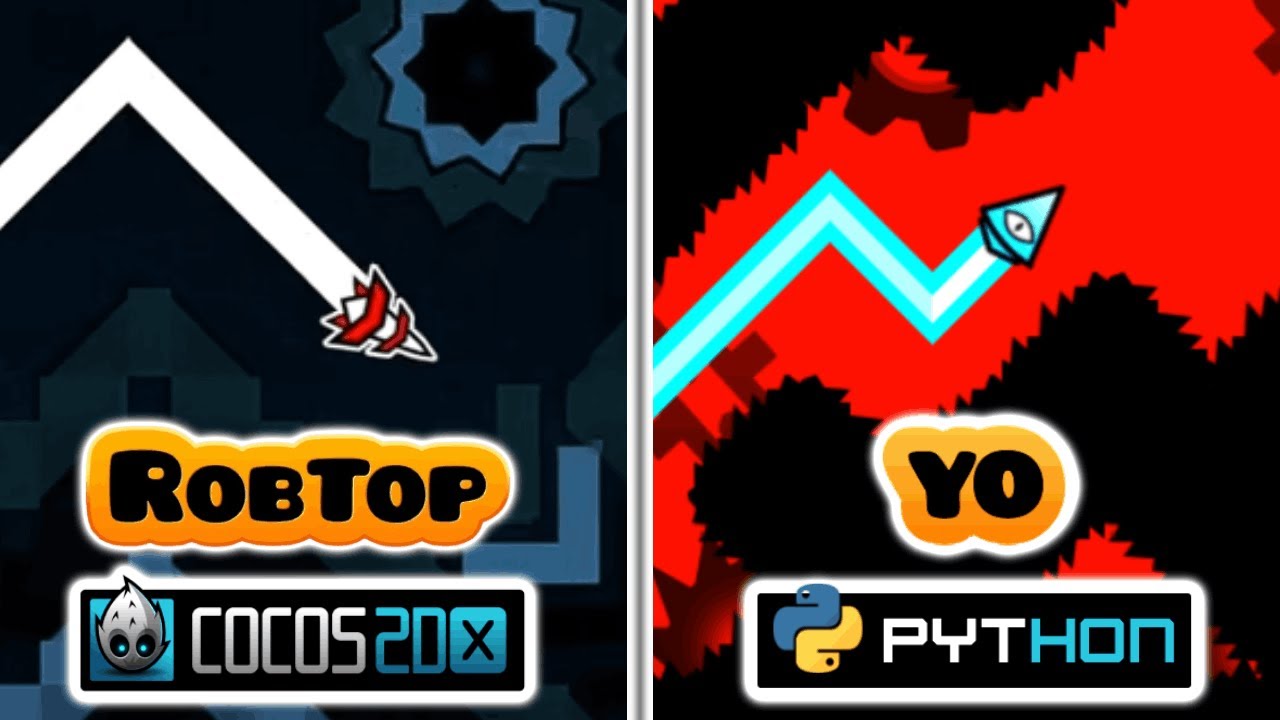 Hice el Wave de GEOMETRY DASH en PYTHON