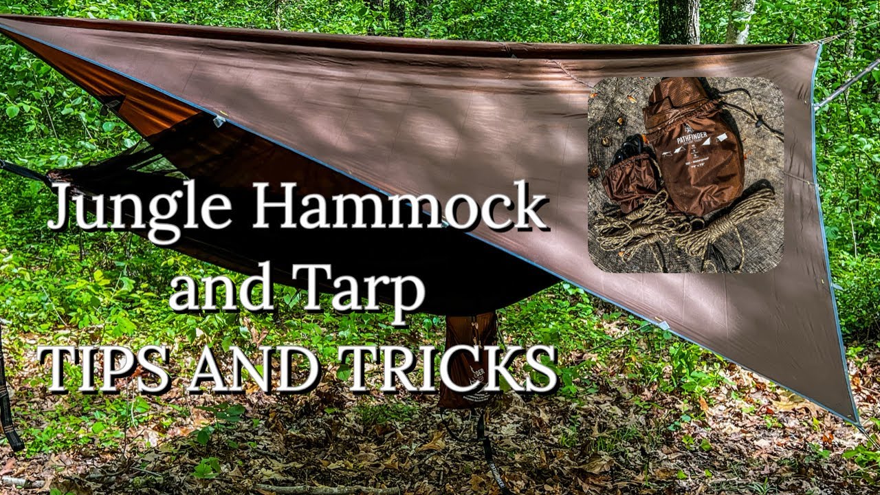 Pathfinder Jungle Hammock and Tarp Spring SALE with simple tips, tricks, and mods