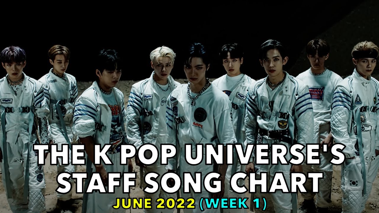 TOP 100 &bull; THE K POP UNIVERSE'S STAFF SONG CHART (JUNE 2022 - WEEK 1)