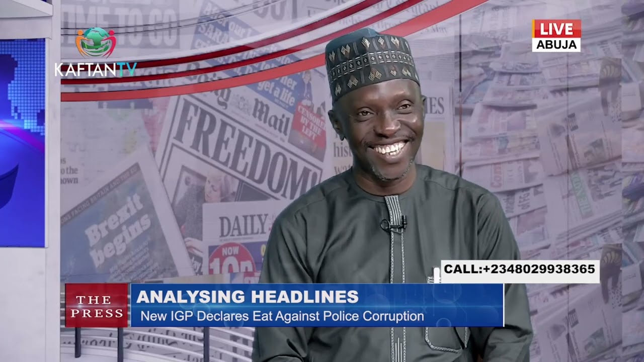 ANALYSING HEADLINES: NEW IGP DECLARES WAR AGAINST POLICE CORRUPTION