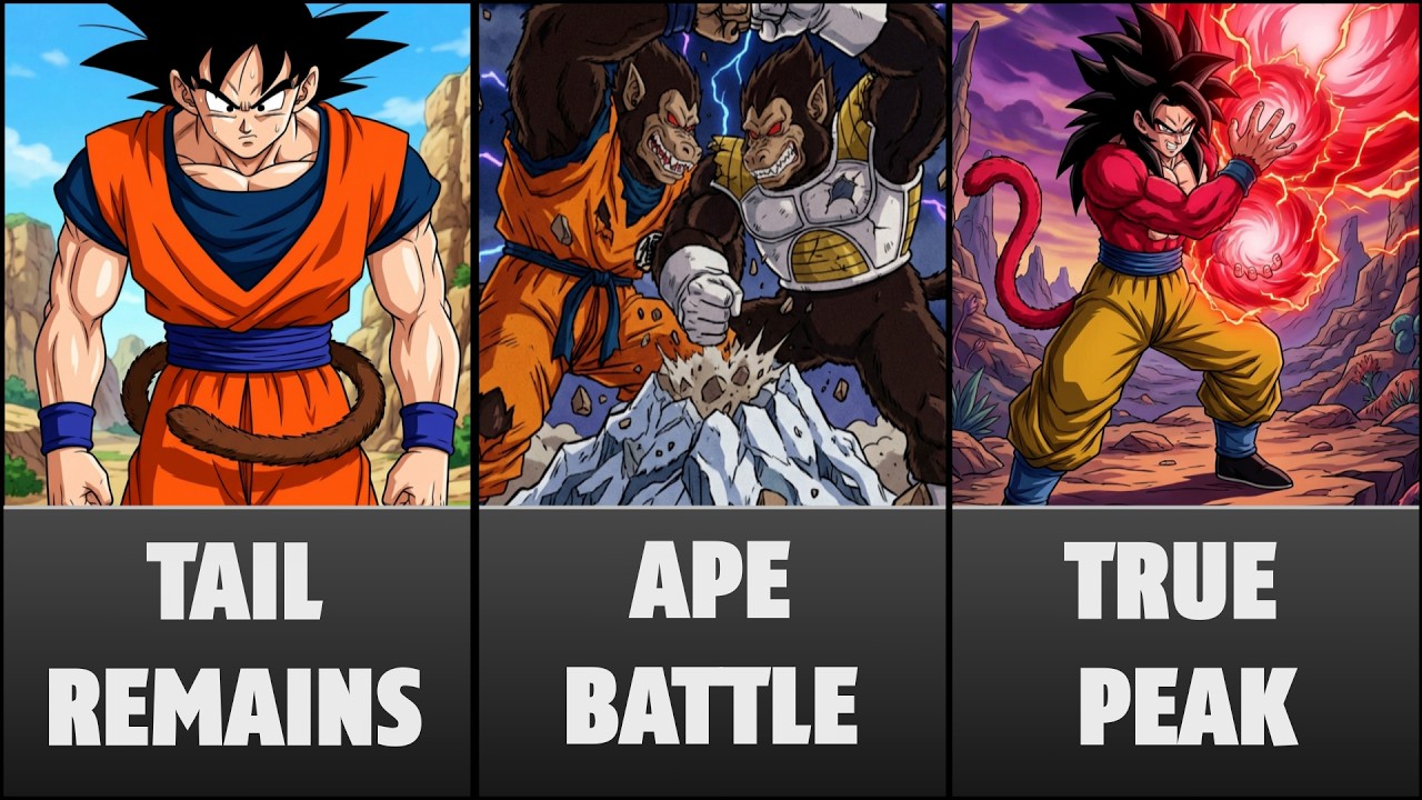 What If Goku Kept His Tail In Dragon Ball Z?