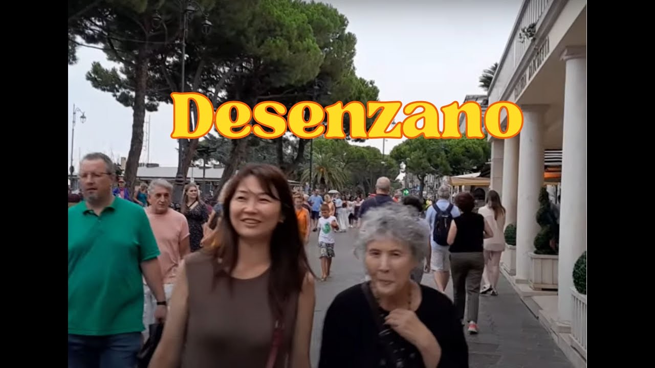 DESENZANO - LAKE GARDA, ITALY 🇮🇹 // SUMMER - AUGUST - 2023 // WALKING TOUR