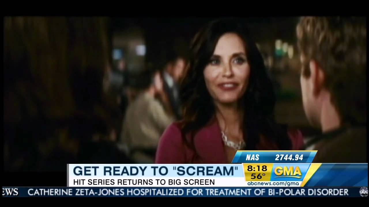 Good Morning America - Courteney Cox (Scream 4)