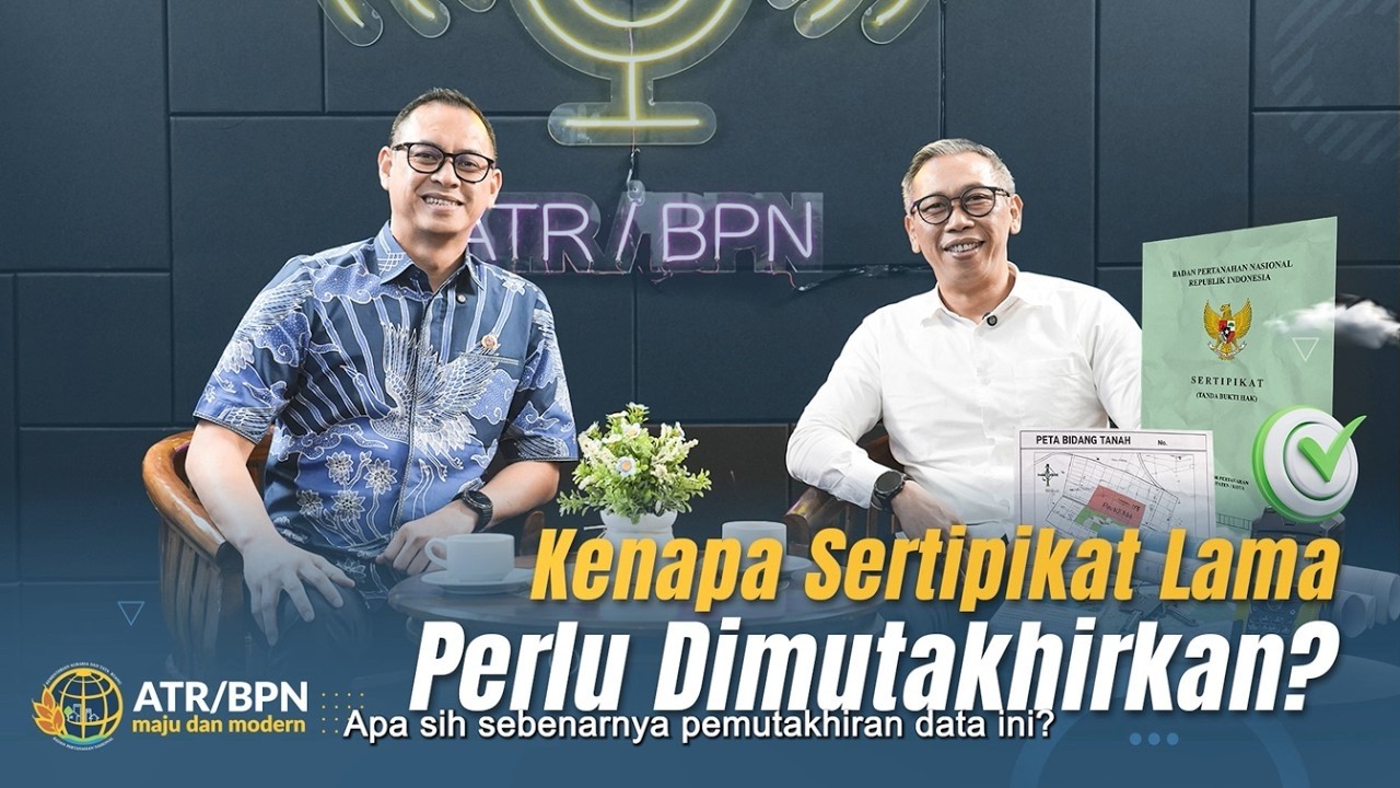 Repost KENAPA SERTIPIKAT LAMA PERLU DIMUTAKHIRKAN
