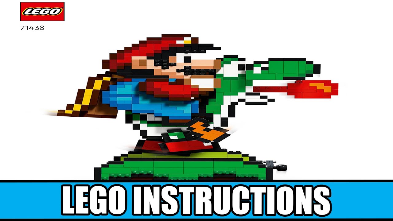 LEGO Instructions - Super Mario - 71438 - Super Mario World: Mario & Yoshi