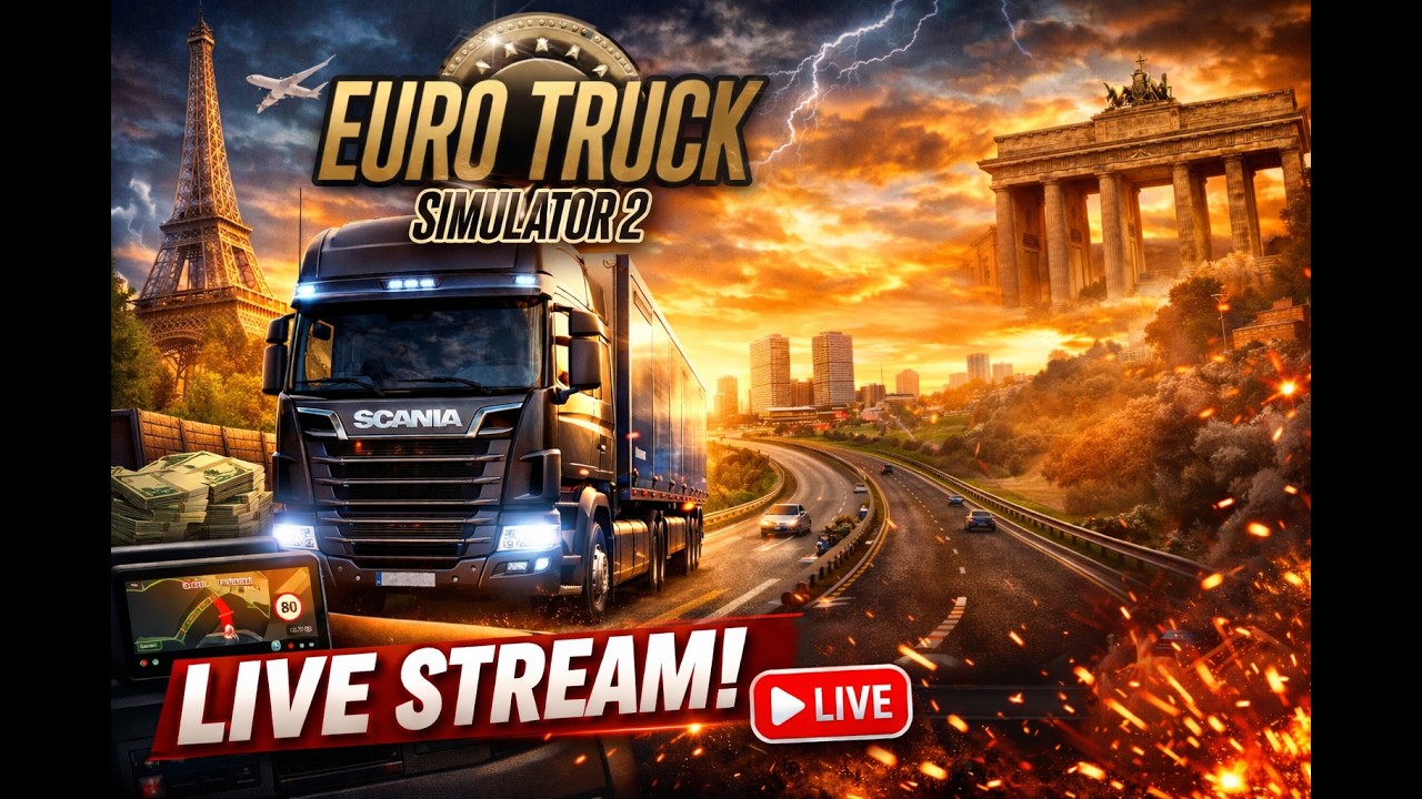 🚛 driving through europe chilling and funny time