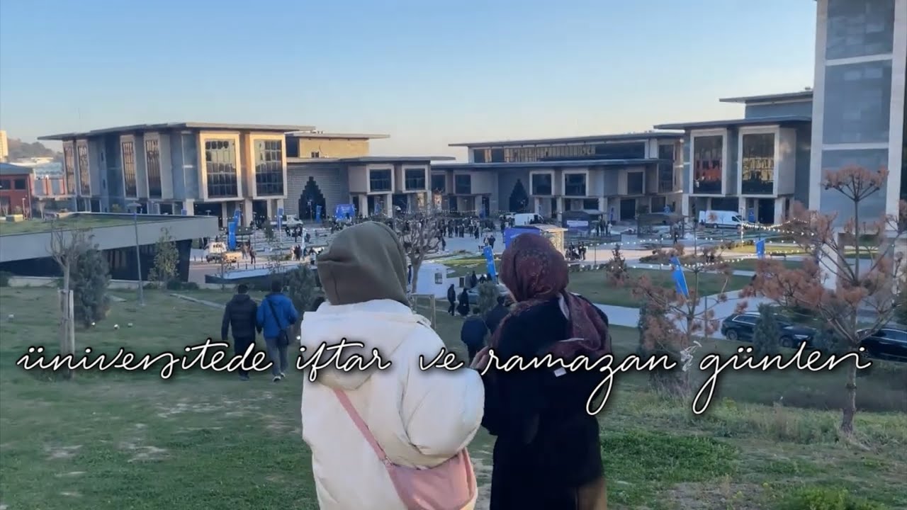 vlog| üniversitede iftar, ramazan ve okul günleri🌙✨