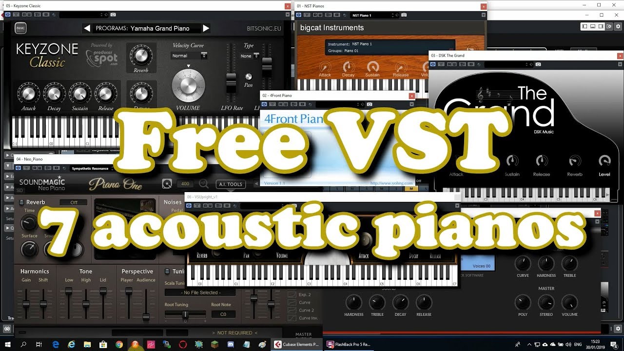Top 7 free Acoustic Piano VST plugins (2019)