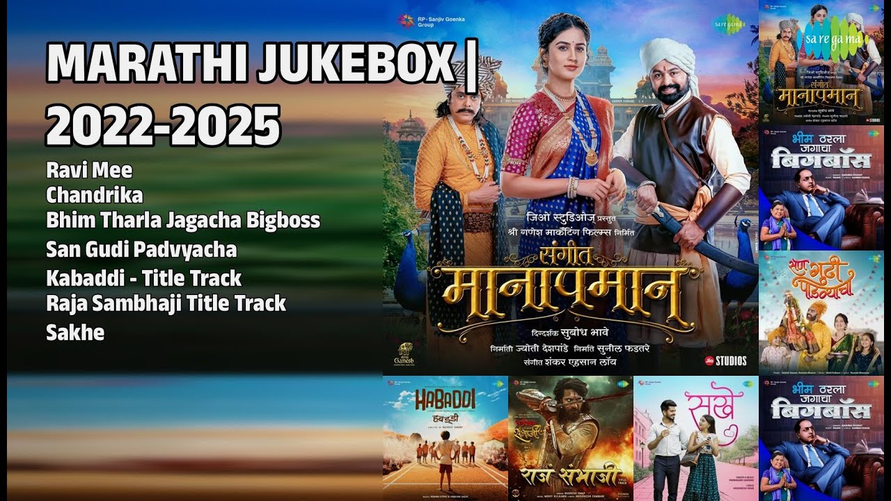 मराठी गाणी | २०२२-२०२५ | Hrishikesh Badve Songs | Ravi Mee | Chandrika