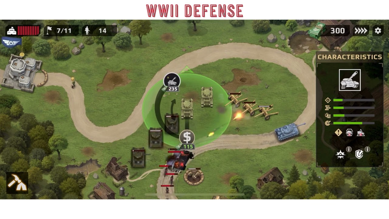 WWII Defense | Epic Mobile Tower Defense Gameplay!