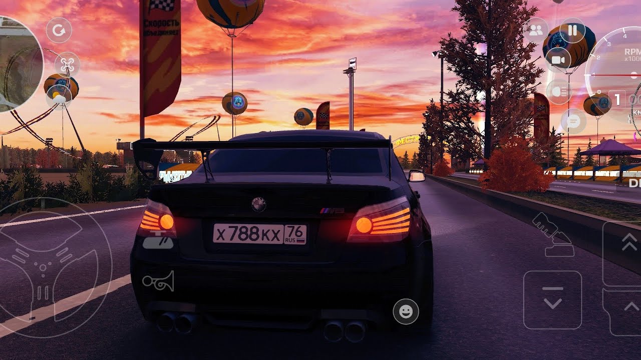 Biggest Theme Park In Traffic Racer Russian Village ll BMW M5 ll Mansion ll Theme Park