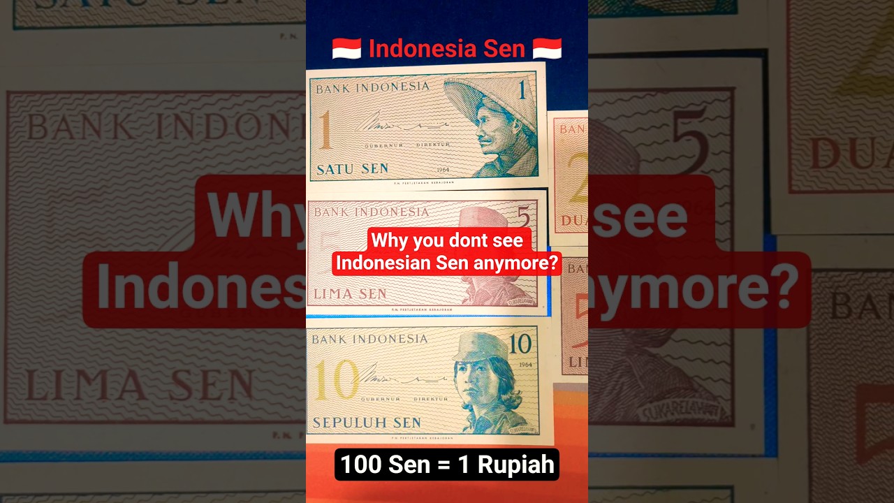 Indonesian Sen : The Ghost currency 🇮🇩