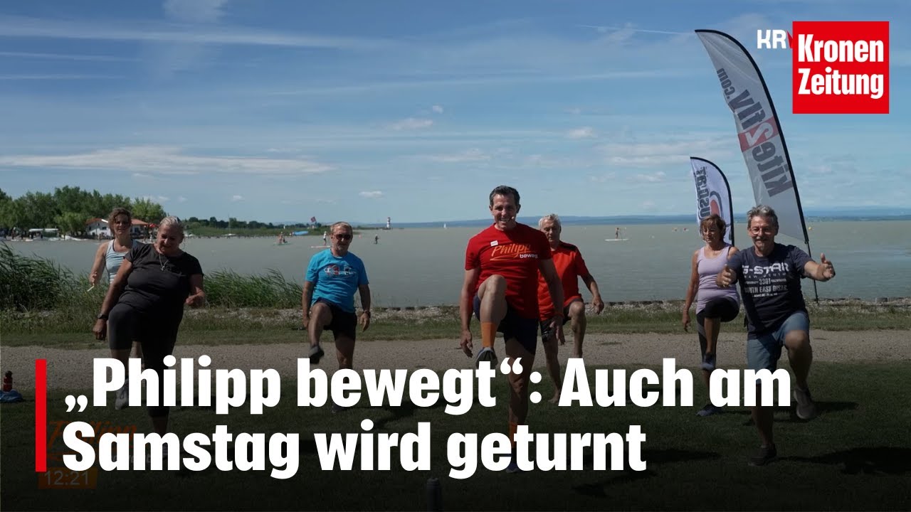 Philipp bewegt am Samstag, 06.07.: Auch am Wochenende wird geturnt | krone.tv PHILIPP BEWEGT