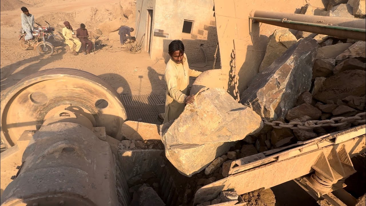 &ldquo;Crushing Massive Stones at New Crushing Plant | Real Rock Crushing Action | rockcrushing126&rdquo;