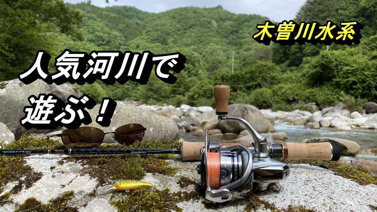 【渓流ルアー】木曽川水系～人気河川はスレっからし！～
