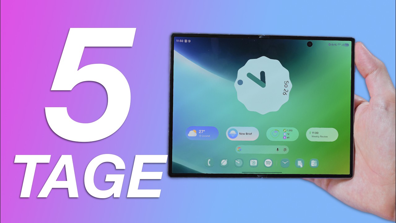 Mein ehrliches Review nach 5 Tagen - Galaxy Z Fold 8 (Ultra)