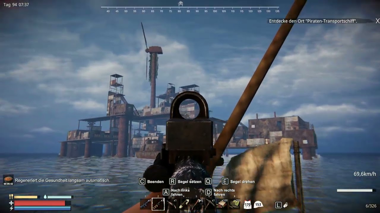 Sunkenland Part43 Bewaffnetes Fährschiff und die nächste Raid