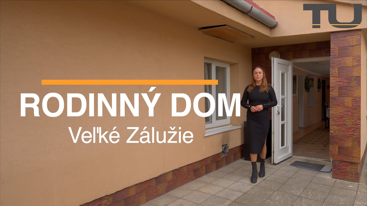 RODINNÝ DOM NA PREDAJ - Veľké Zálužie